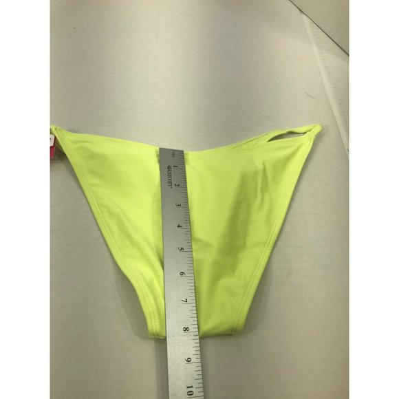 Xhilaration Women's Size Medium 4-6 High Leg Scoop Waist Bikini Swim Bottom New - Picture 9 of 9